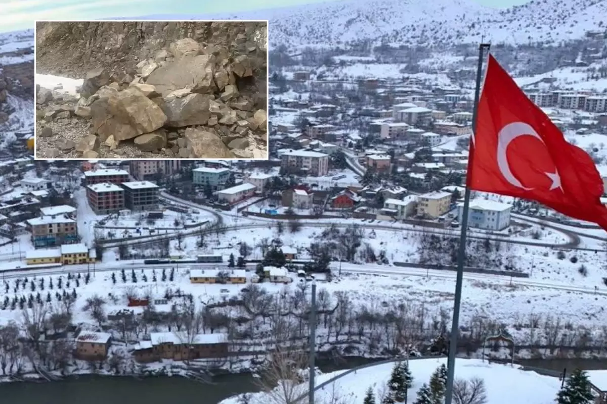 Erzincan'daki 4,9'luk depremin merkez üssünden yeni görüntüler