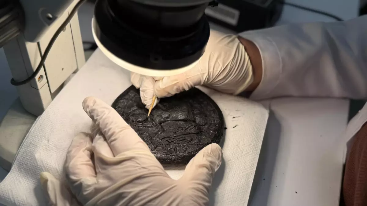 Hz. İsa tasvirli 1300 yıllık ekmeklerin konservasyonu, 2 yılda tamamlandı