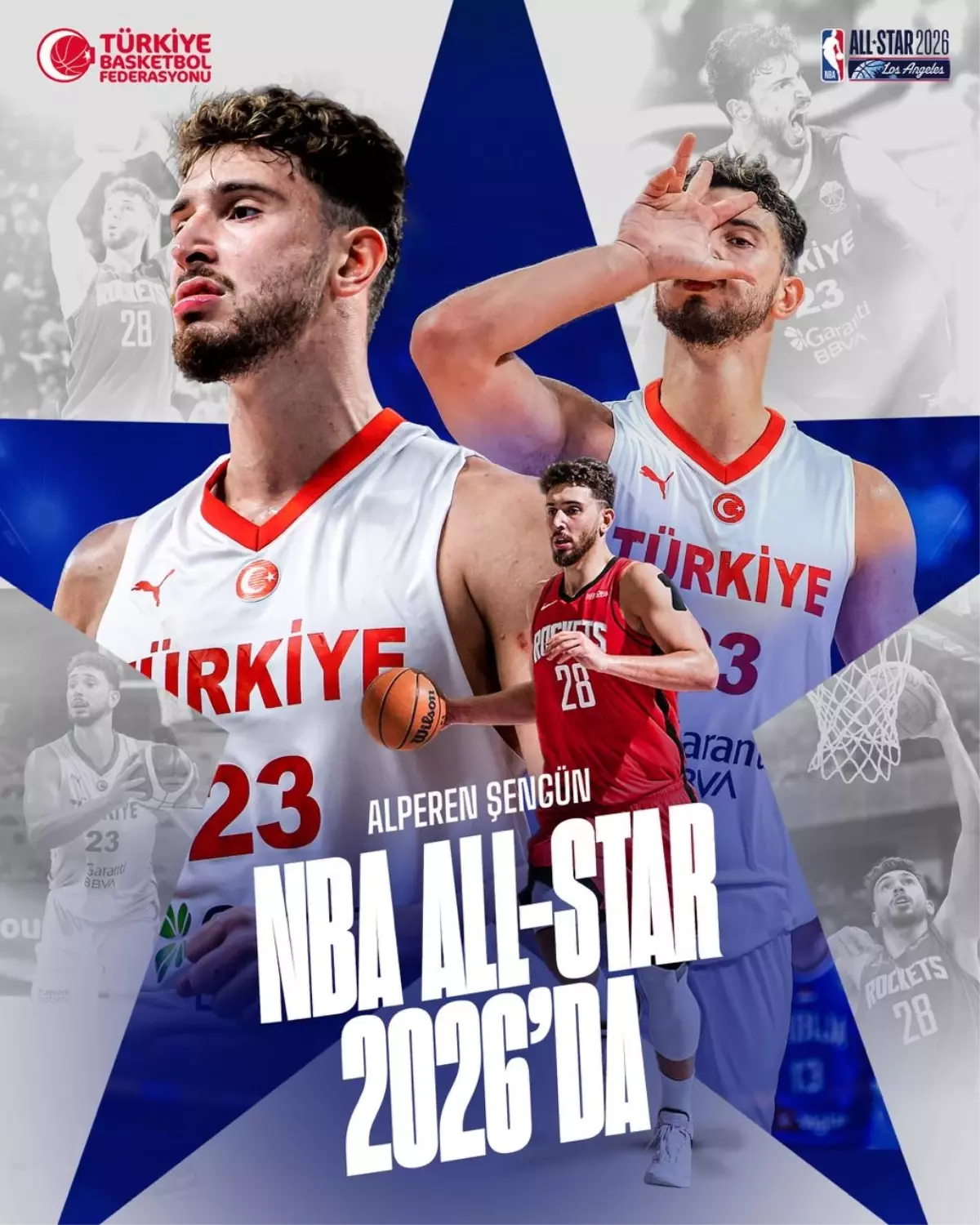 Alperen Şengün 2'nci kez NBA All-Star'da