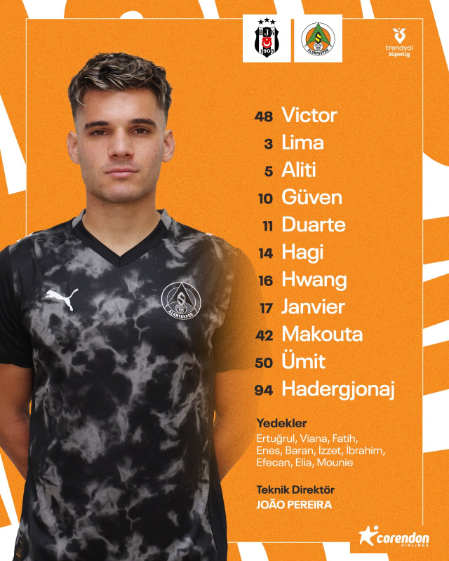 Beşiktaş Alanyaspor maçı ilk 11'i! Beşiktaş'ın Alanyaspor maçı 11'i belli oldu mu, ilk 11'de kimler var?