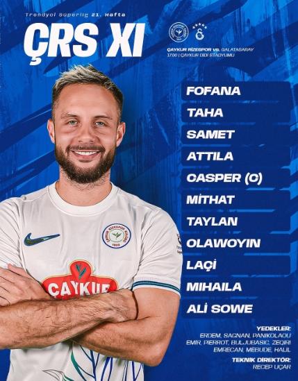 Ç.Rizespor Galatasaray maçı hangi kanalda? Ç.Rizespor Galatasaray maçını hangi kanal veriyor, nereden izlenir?