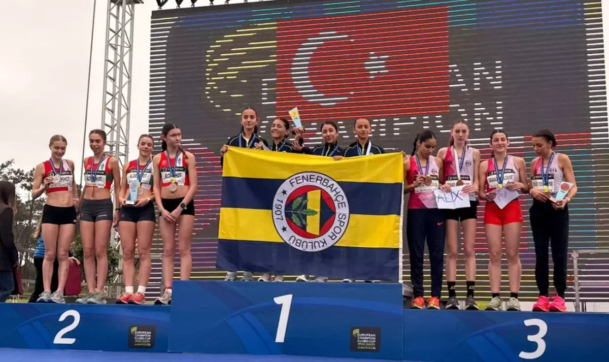 Fenerbahçe Kros Takımı, Avrupa'dan 3 madalyayla döndü