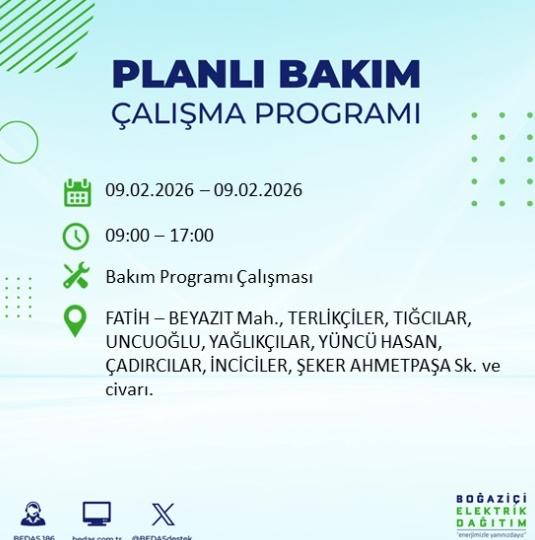 İstanbul BEDAŞ elektrik kesintisi! 26 Ocak İstanbul'da elektrik kesintisi son dakika ne zaman bitecek, elektrikler ne zaman gelecek?