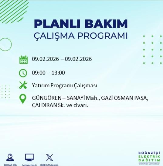 İstanbul BEDAŞ elektrik kesintisi! 26 Ocak İstanbul'da elektrik kesintisi son dakika ne zaman bitecek, elektrikler ne zaman gelecek?