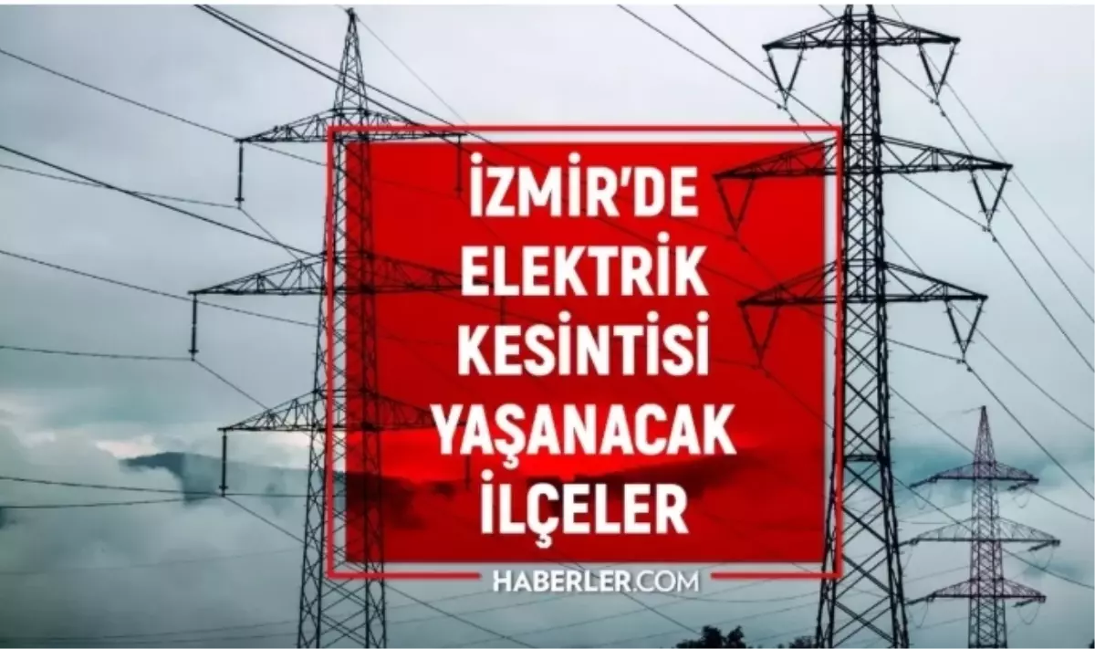 İzmir GEDİZ elektrik kesintisi! 8-9 Şubat İzmir'de elektrik kesintisi son dakika ne zaman bitecek, elektri...