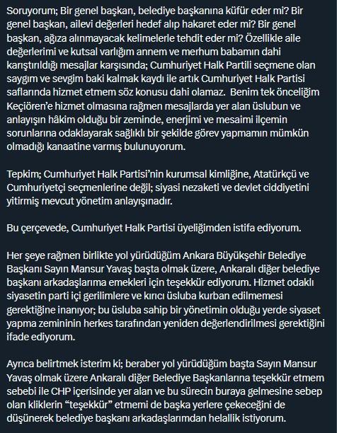 kecioren belediye baskani mesut ozarslan chp den 19550062 3286 m