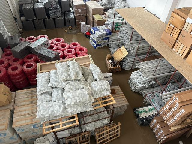 Наводнение в Ушаке: 35 рабочих мест затоплено