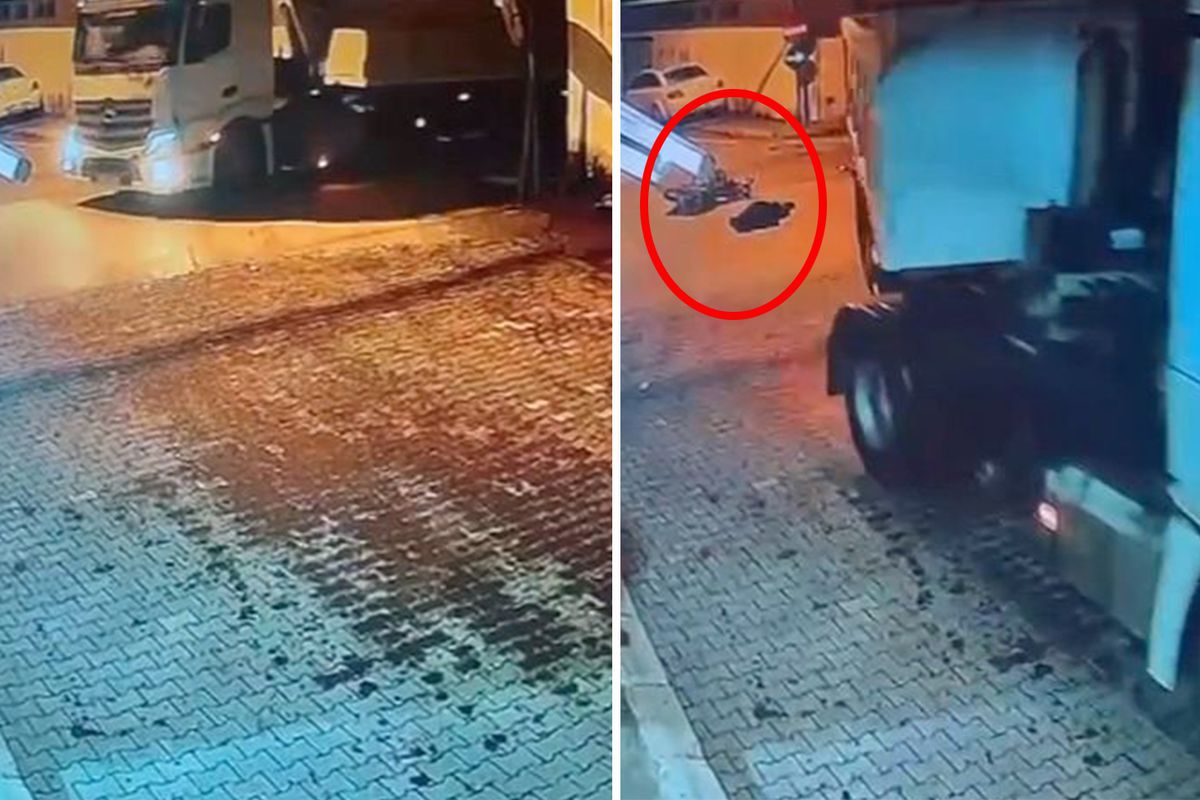 Aydın'da motosiklet sürücüsünün öldüğü kazanın kamera görüntüleri ortaya çıktı