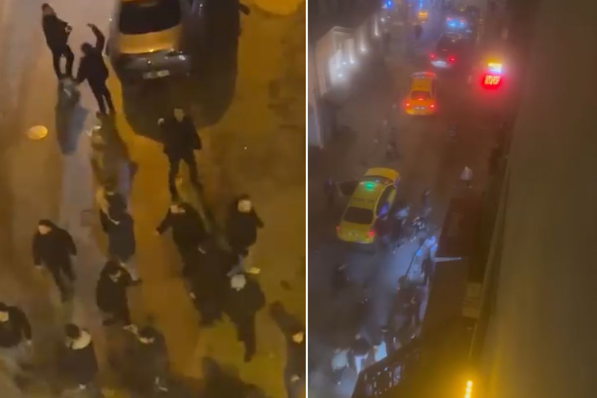 Beyoğlu'nda kabus dolu gece! Sokaklar fena karıştı