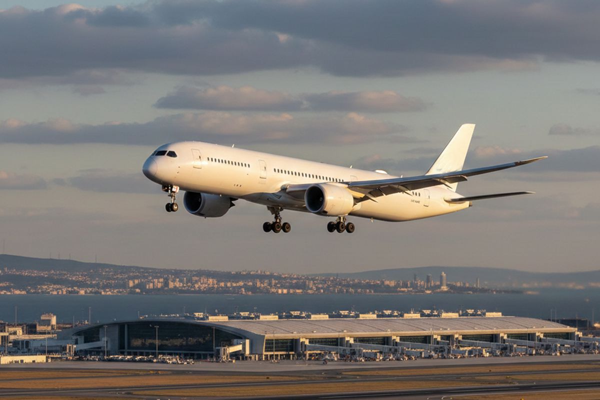 Duman ikazı alan pilot İstanbul Havalimanı'na acil iniş yaptı