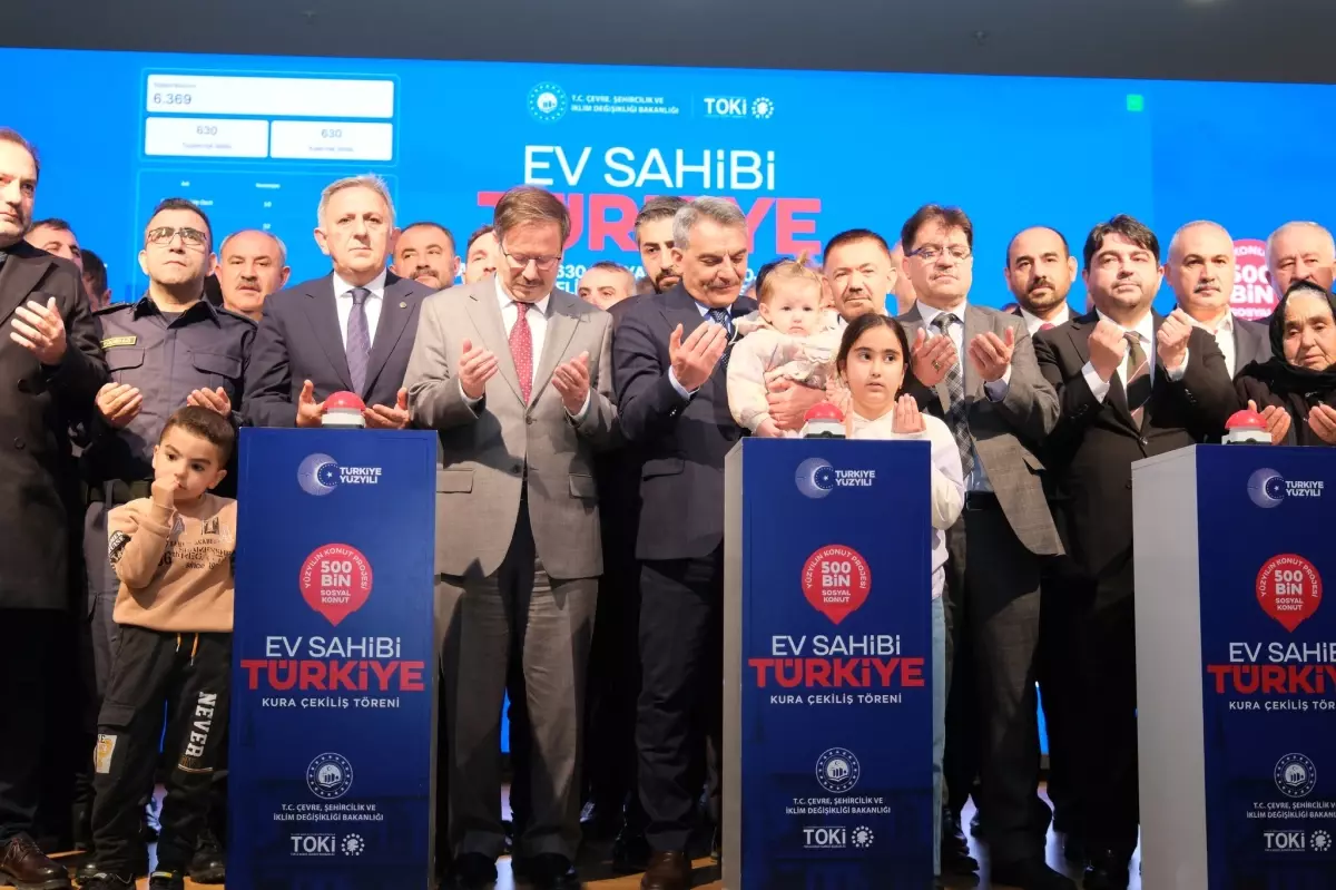 Yozgat'ta 'Yüzyılın Konut Projesi' kuraları çekildi