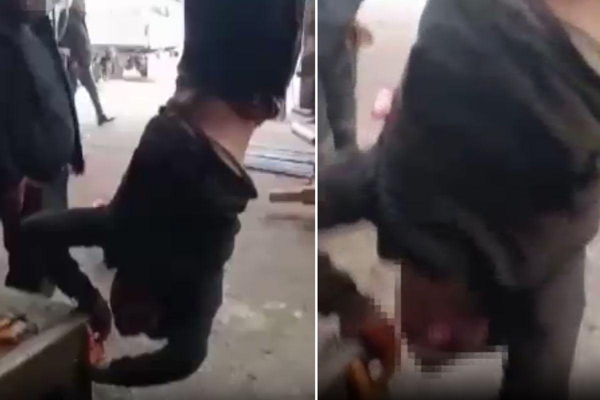İnfial yaratan görüntü! İşkencecilerin tamamı gözaltına alındı