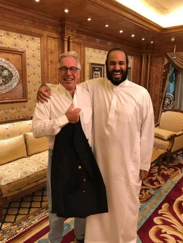 Interesting coincidence: Epstein met with the crown prince two days before the Khashoggi murder