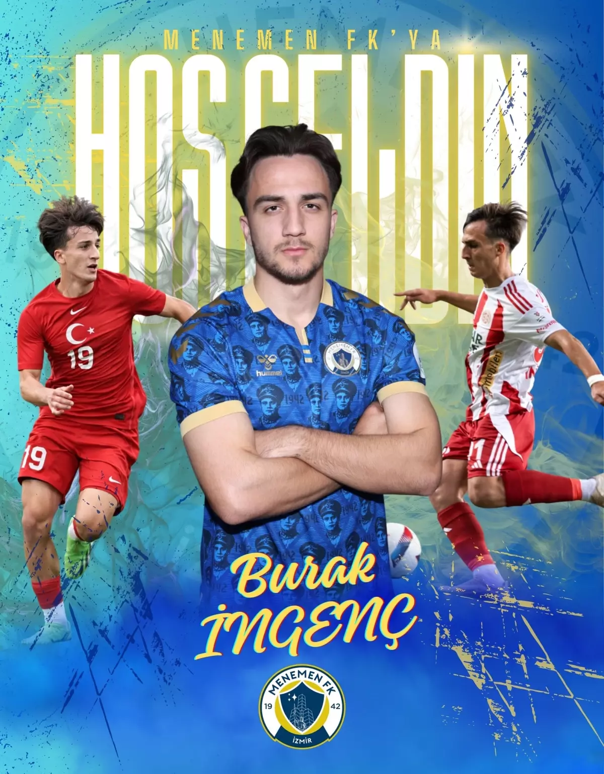 Menemen FK Burak İngenç'i açıkladı