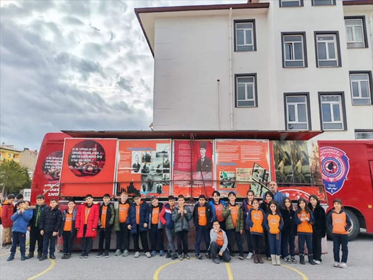 1915 Çanakkale Şehitlik Gezici Müzesi Seydişehir'de