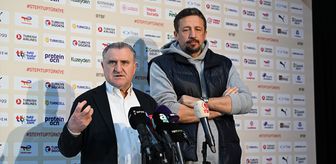 A Milli Erkek Basketbol Takımı'nda yarınki Sırbistan maçı öncesi medya günü yapıldı