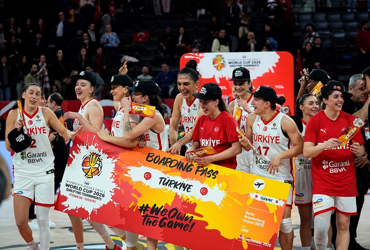 A Milli Kadın Basketbol Takımı, 2026 Dünya Kupası'na katılma hakkı elde etti