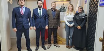 AA Samsun Bölge Müdürlüğüne Yeşilay'dan ziyaret