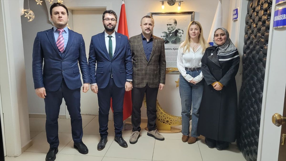 AA Samsun Bölge Müdürlüğüne Yeşilay'dan ziyaret