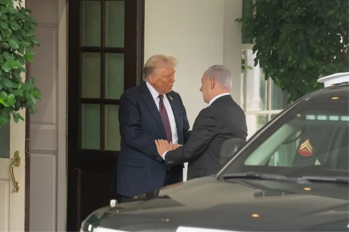 ABD Başkanı Trump ile İsrail Başbakanı Netanyahu'nun görüşmesi sona erdi