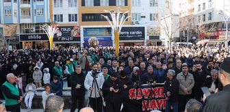 ABD ve İsrail'in İran'a yönelik saldırıları Batman'da protesto edildi