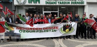 ABD ve İsrail'in İran, Lübnan ve Gazze'ye yönelik saldırıları Kahramanmaraş'ta protesto edildi