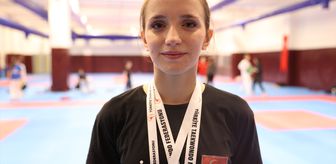 Ablasından etkilenerek başladığı tekvandoda olimpiyat hayali kuruyor
