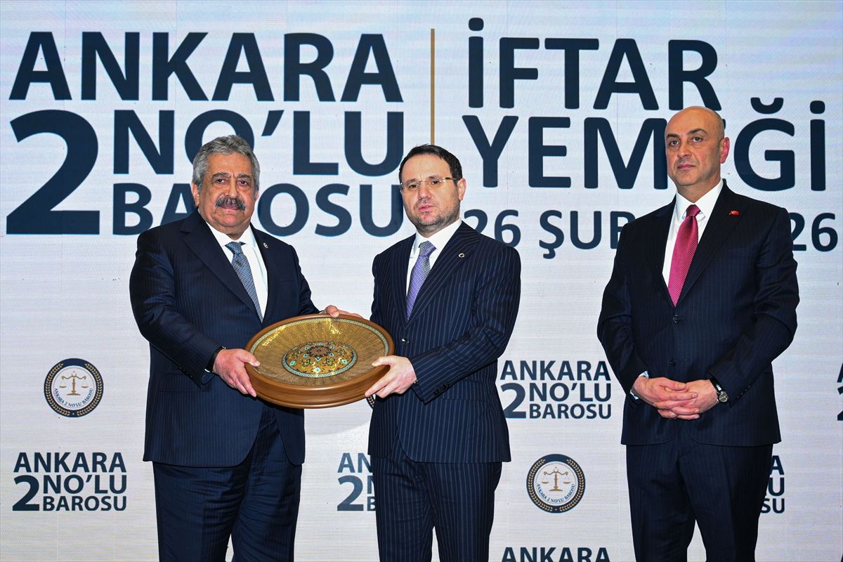Adalet Bakanı Gürlek, Ankara 2 No'lu Barosunca düzenlenen iftar programında konuştu Açıklaması