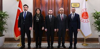 Adalet Bakanı Gürlek, DEM Partili Buldan ve Sancar ile görüştü