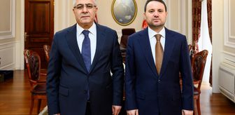 Adalet Bakanı Gürlek, Yargıtay Cumhuriyet Başsavcısı Şentürk'le bir araya geldi