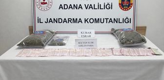 Adana'da 2 kilo 115 gram esrar ele geçirildi