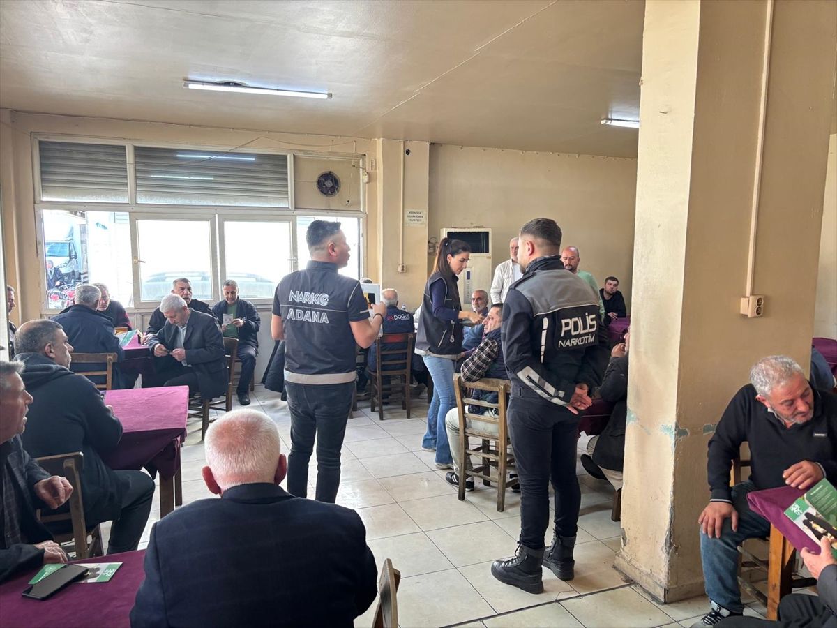 Adana'da polis ekipleri uyuşturucuyla mücadele çalışmalarını anlattı