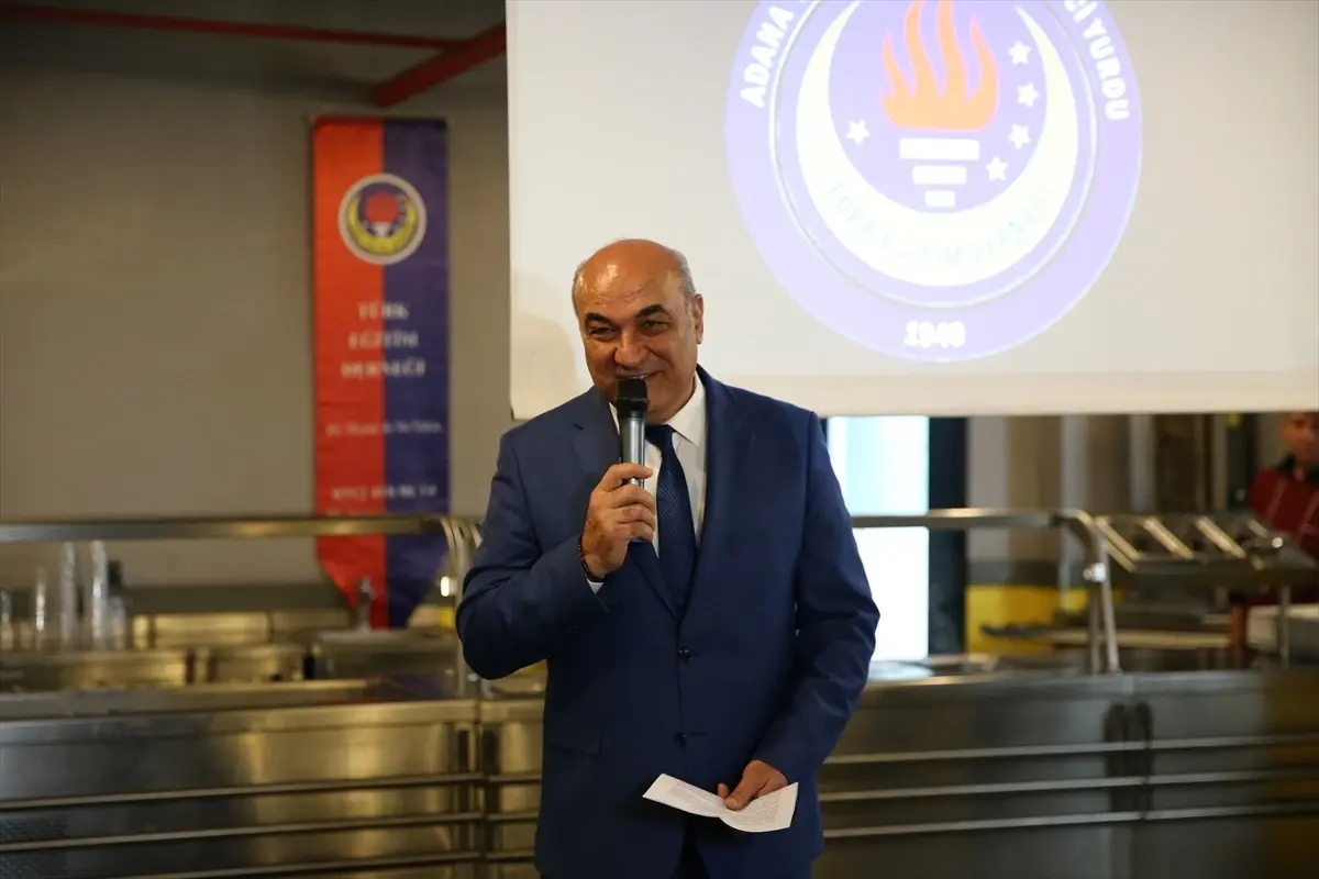 Adana'da Türk Eğitim Derneği'nin çalışmaları anlatıldı