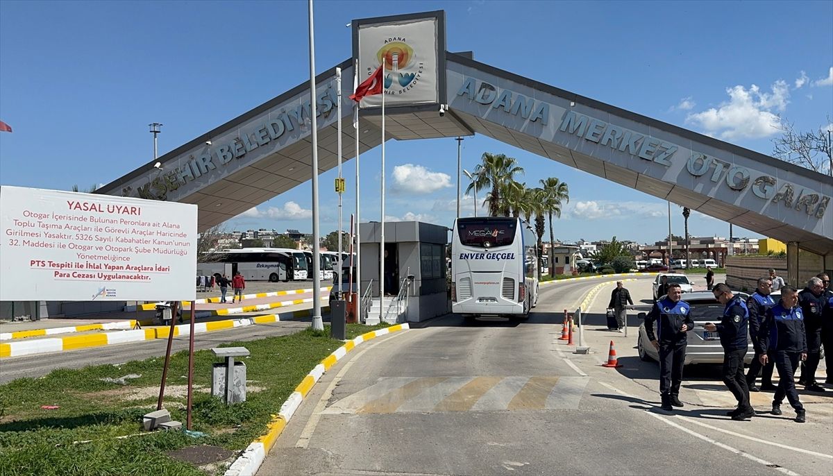 Adana Otogarı'nda güvenlik tedbirleri artırıldı