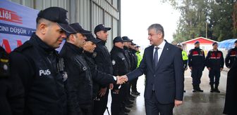 Adana Valisi Mustafa Yavuz trafik denetimine katıldı