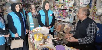 Adıyaman'da gönüllü kadınlar hayırseverlerin bağışlarını ihtiyaç sahiplerine ulaştırdı
