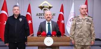 Adıyaman Valisi Varol, aylık asayiş verilerini açıkladı
