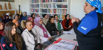 AFAD eğitimleriyle kadınlar afetlere karşı bilinçlendiriliyor