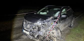 Afyonkarahisar'da iki otomobilin çarpıştığı kazada 1 kişi öldü