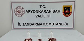 Afyonkarahisar'da uyuşturucu operasyonu kapsamında 4 zanlı tutuklandı