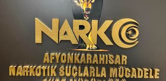 Afyonkarahisar'da uyuşturucu operasyonunda yakalanan şüpheli tutuklandı