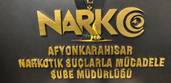 Afyonkarahisar'da uyuşturucu operasyonunda 2 şüpheli tutuklandı