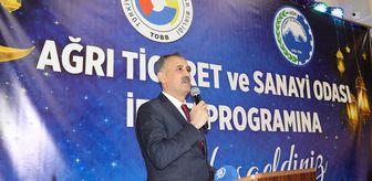Ağrı Valisi Bozkurt iş insanlarıyla iftarda bir araya geldi