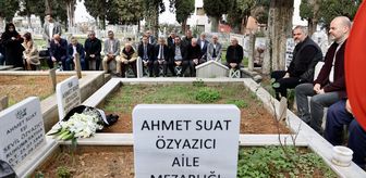 Ahmet Suat Özyazıcı, vefatının 3. yılında mezarı başında anıldı
