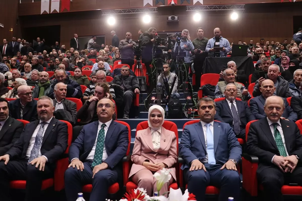 Aile ve Sosyal Hizmetler Bakanı Göktaş, Tekirdağ'da sosyal konutların kura çekilişinde konuştu Açıklaması