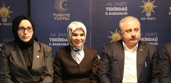Aile ve Sosyal Hizmetler Bakanı Göktaş, Tekirdağ'da partisinin bayramlaşma programında konuştu Açıklaması