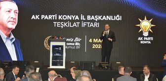 AK Parti Genel Başkan Yardımcısı Büyükgümüş, Konya'da iftar programında konuştu Açıklaması