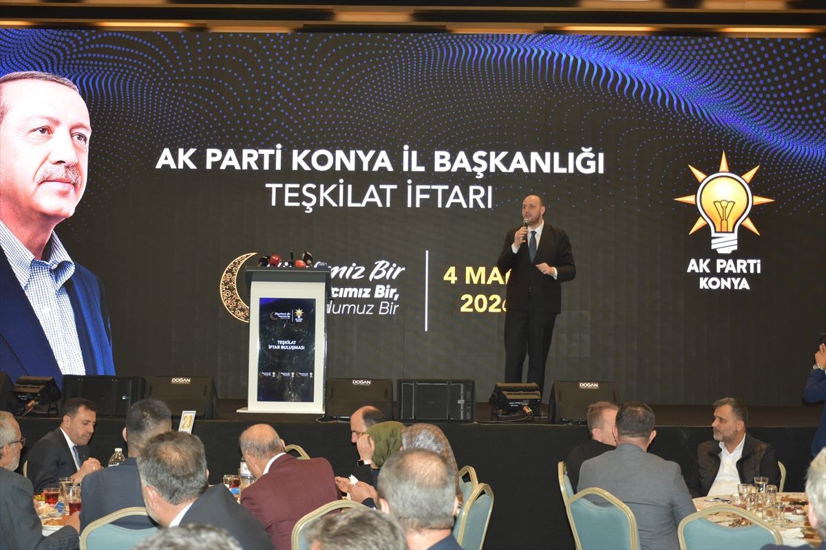 AK Parti Genel Başkan Yardımcısı Büyükgümüş, Konya'da iftar programında konuştu Açıklaması