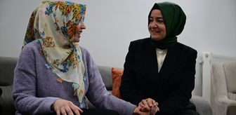 AK Parti Genel Başkan Yardımcısı Kaya, depremzede ailenin iftar sofrasına konuk oldu