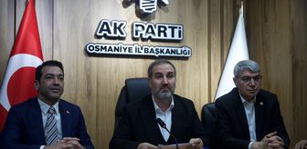 AK Parti Genel Başkan Yardımcısı Şen Osmaniye'de konuştu Açıklaması